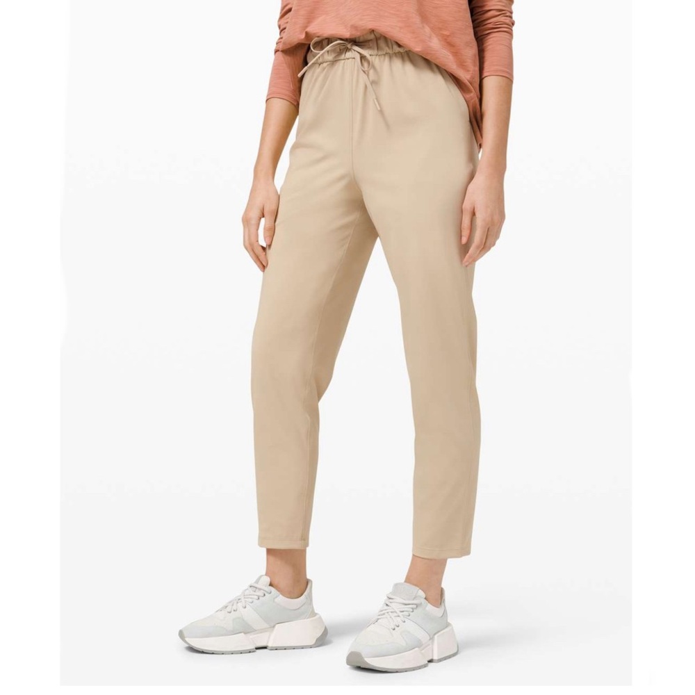 Lululemon 7/8 Keep Moving Pant Trench‎ Sz 2
